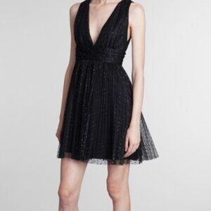 Maggy Lodon Sequin Fit and Flare Dress